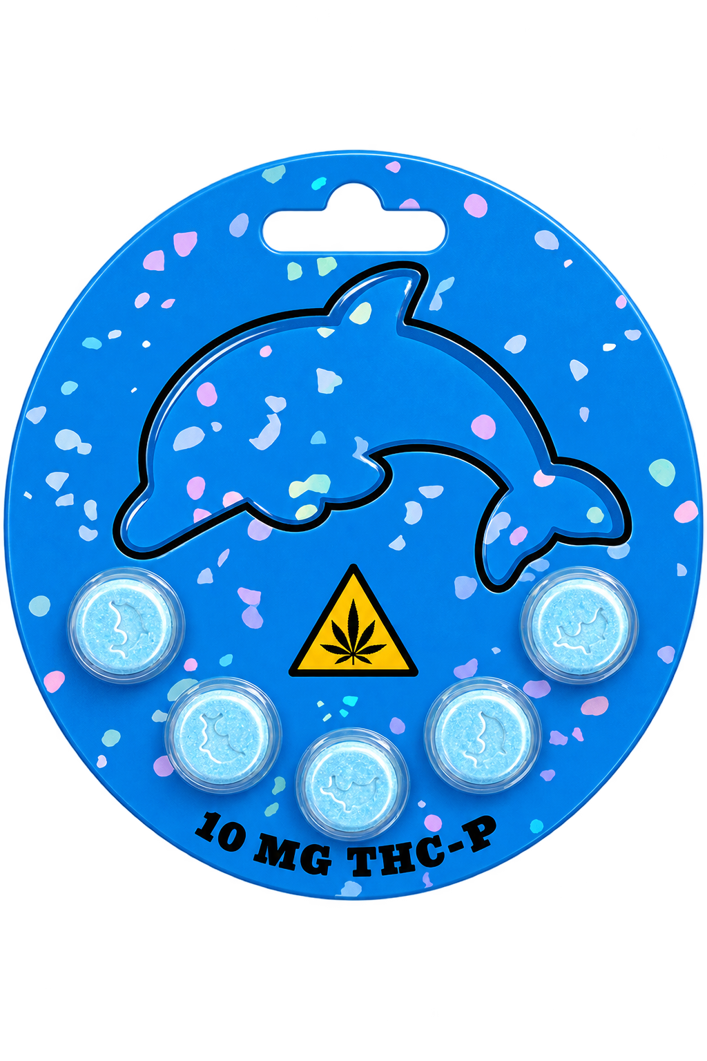 Blue Dolphins 2m THCP Tablets - 10mg per pack